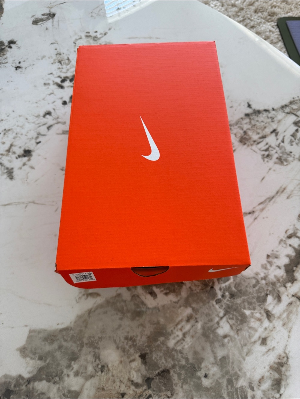 Nike ZoomX Structure Plus Shoe Box - Bright Orange with White Swoosh